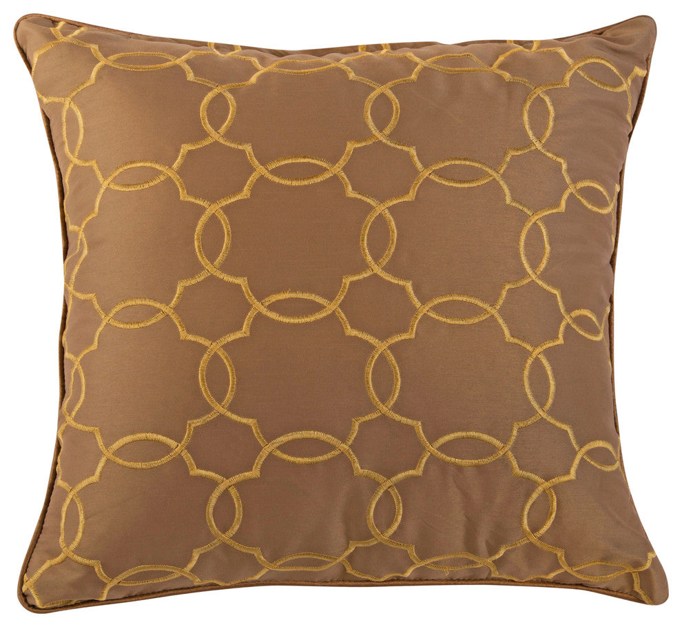 Mazagan Accent Pillow, Latte