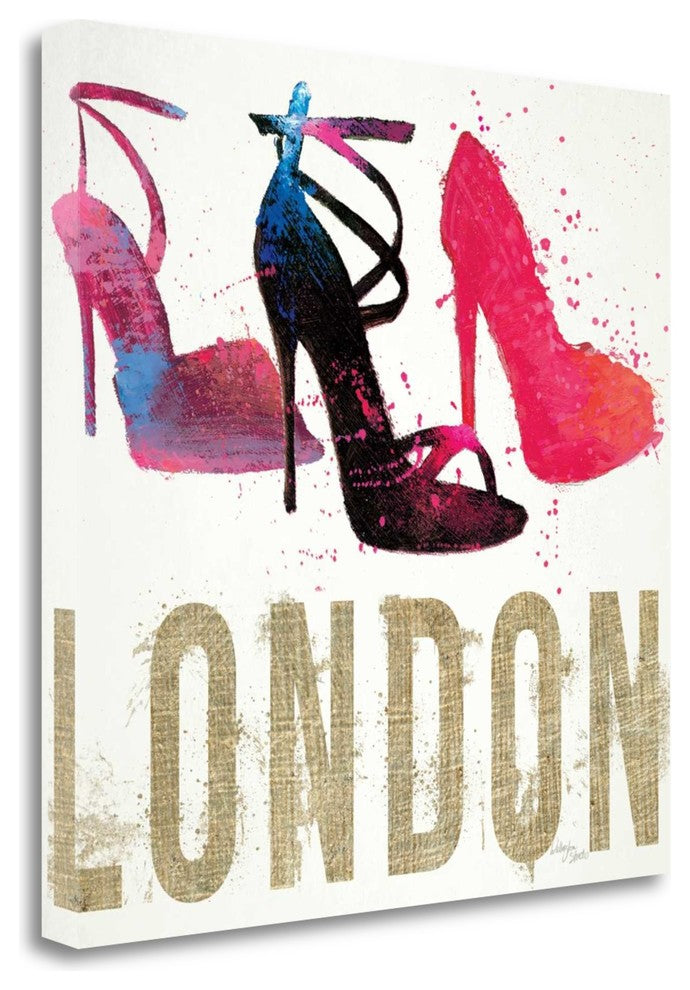 "Moda Splash I Light" By Wellington Studio, Giclee Print on Gallery Wrap Canvas