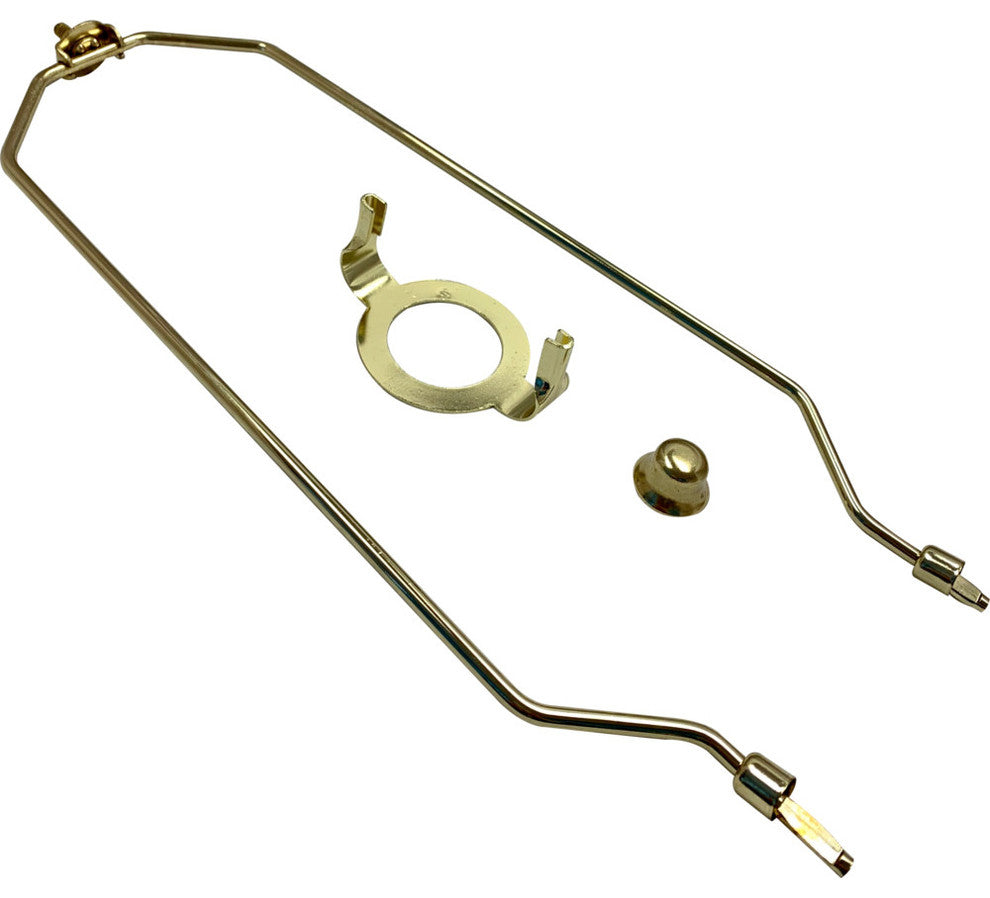 SLIP UNO Adapter Converts most 16" high Lamp  Shades to fit on SLIP UNO Lamp Bas