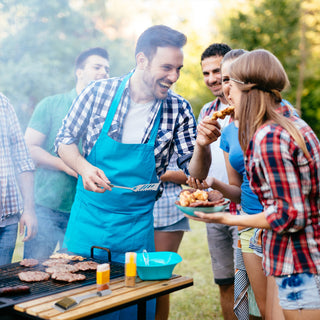 7-Piece BBQ Grill Tool Kit Stainless Steel BBQ Accessories Kitchen Set