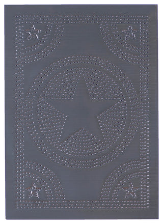 Regular Star Panel in Country Tin