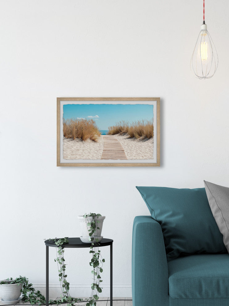 "Explore It" Framed Painting Print
