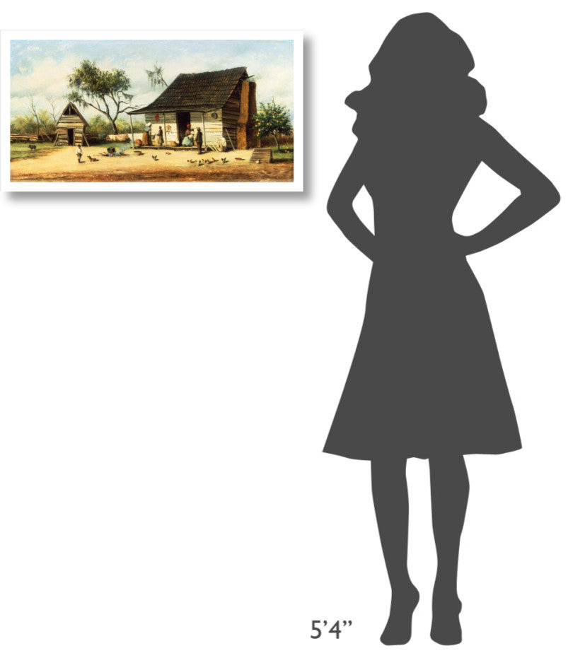 "The Orange Tree" Digital Paper Print by William Aiken Walker, 32"x17"