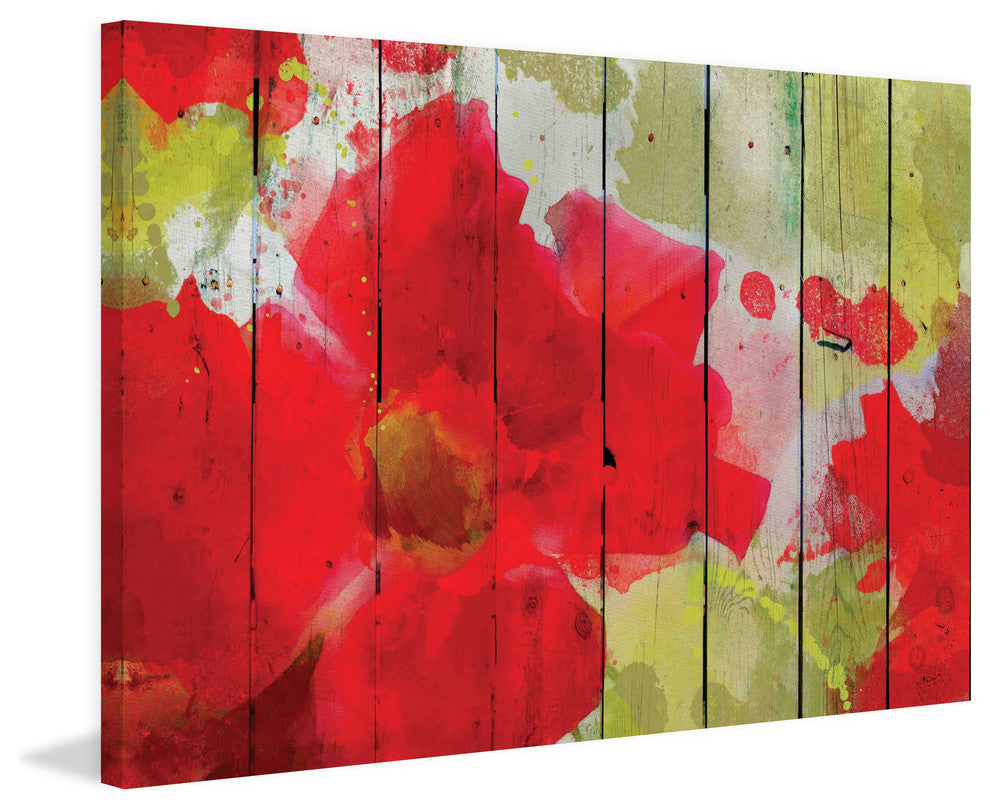 "Beautiful in Red" Painting Print on Canvas by Irena Orlov
