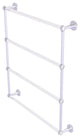 Clearview 4 Tier 30" Ladder Towel Bar with Dotted Accents, Satin Chrome