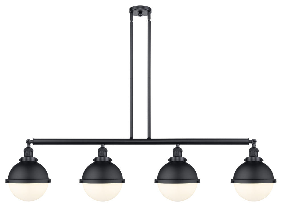 INNOVATIONS 214-BK-HFS-81-BK-LED 4-Light Island Light Matte Black