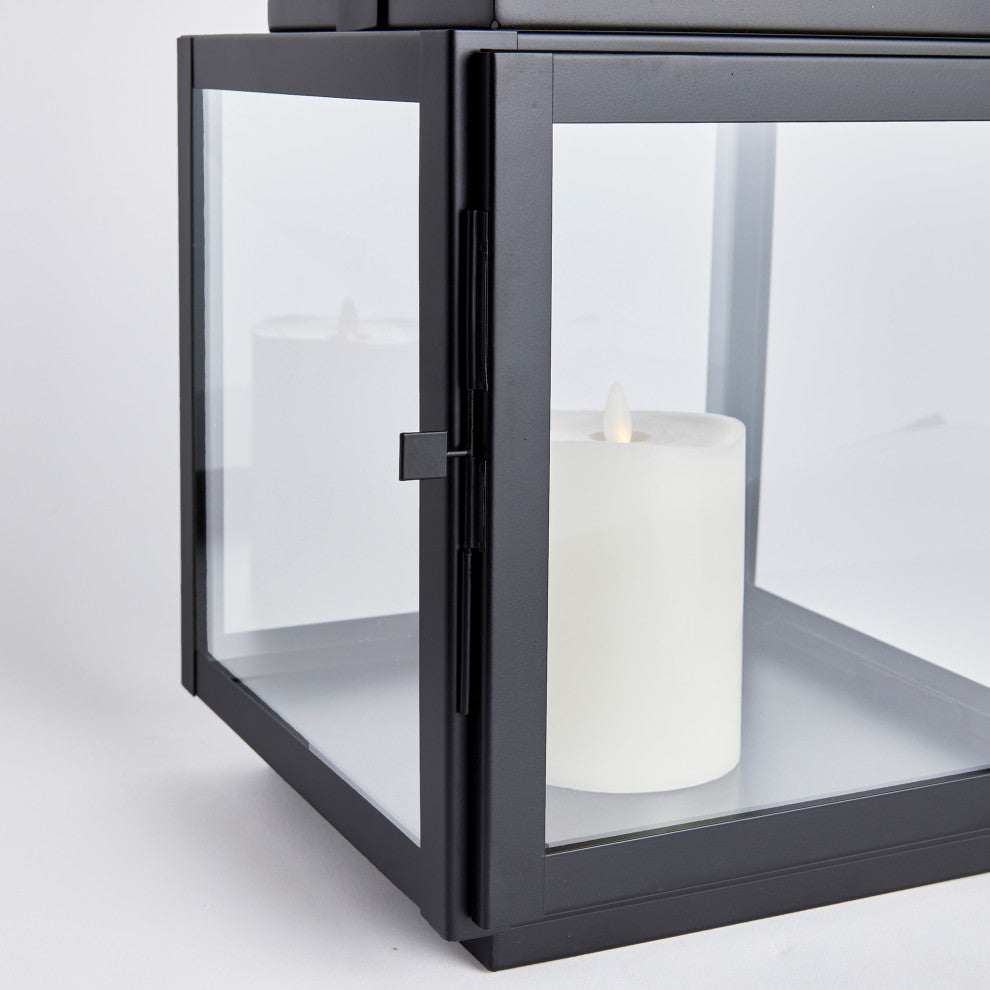 Adwin Outdoor Lantern Black, Medium