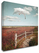 Gull over Coastal Trail by Brooke T. Ryan, Print on Canvas, 11" x 14"