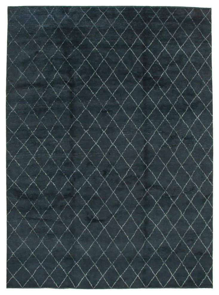 Rug N Carpet - Handmade Decorative 10' 0'' x 14' 0'' Moroccan Area Rug
