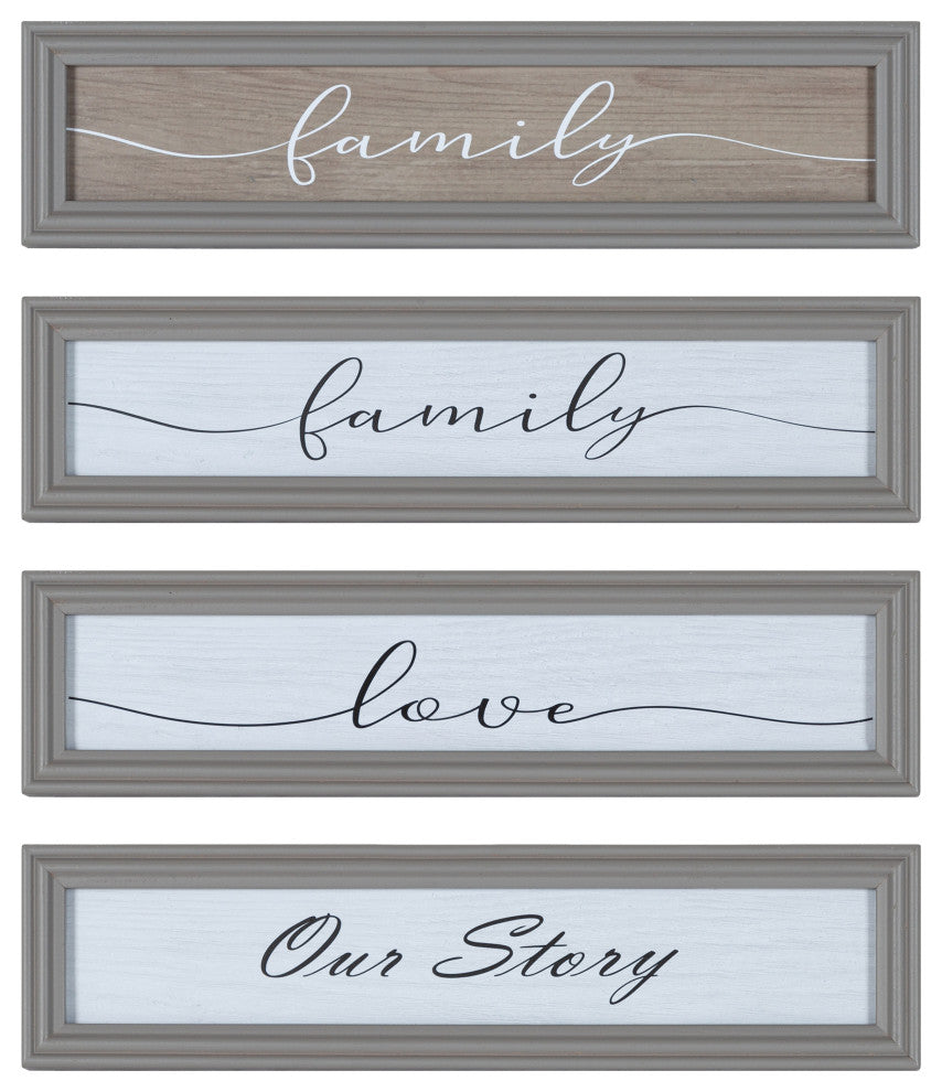 Bordeaux Expression Wall Picture Frame Set, Multi