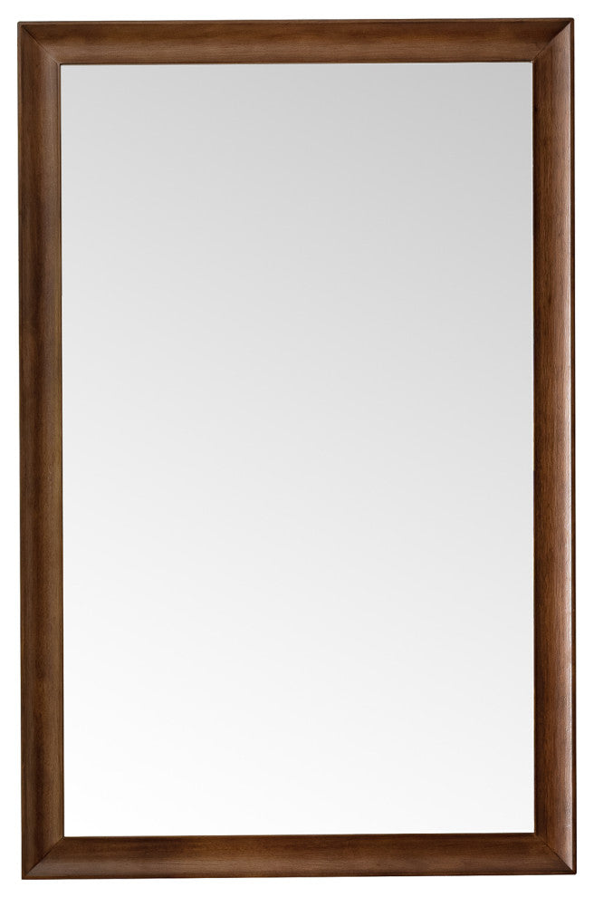 Glenbrooke 26" Mirror, Mid-Century Walnut