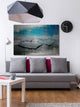 "Hearts Connected" Painting Print on Brushed Aluminum, 36"x24"