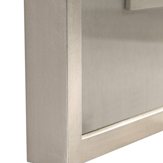 Uttermost Divination Wood Glass Paper Abstract Art in Gray/Off White (Set of 4)