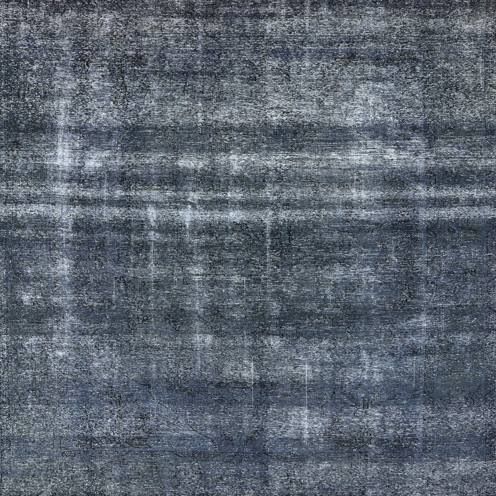 Ahgly Company Indoor Square Mid-Century Modern Area Rugs, 5' Square