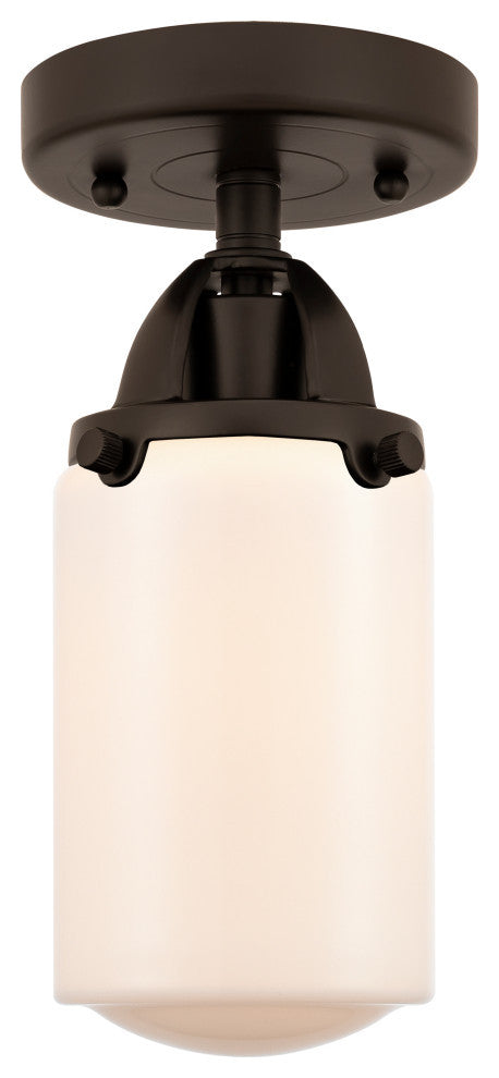 INNOVATIONS LIGHTING 288-1C-OB-G311-LED Dover 1 Light 4.5 inch Semi-Flush Mount