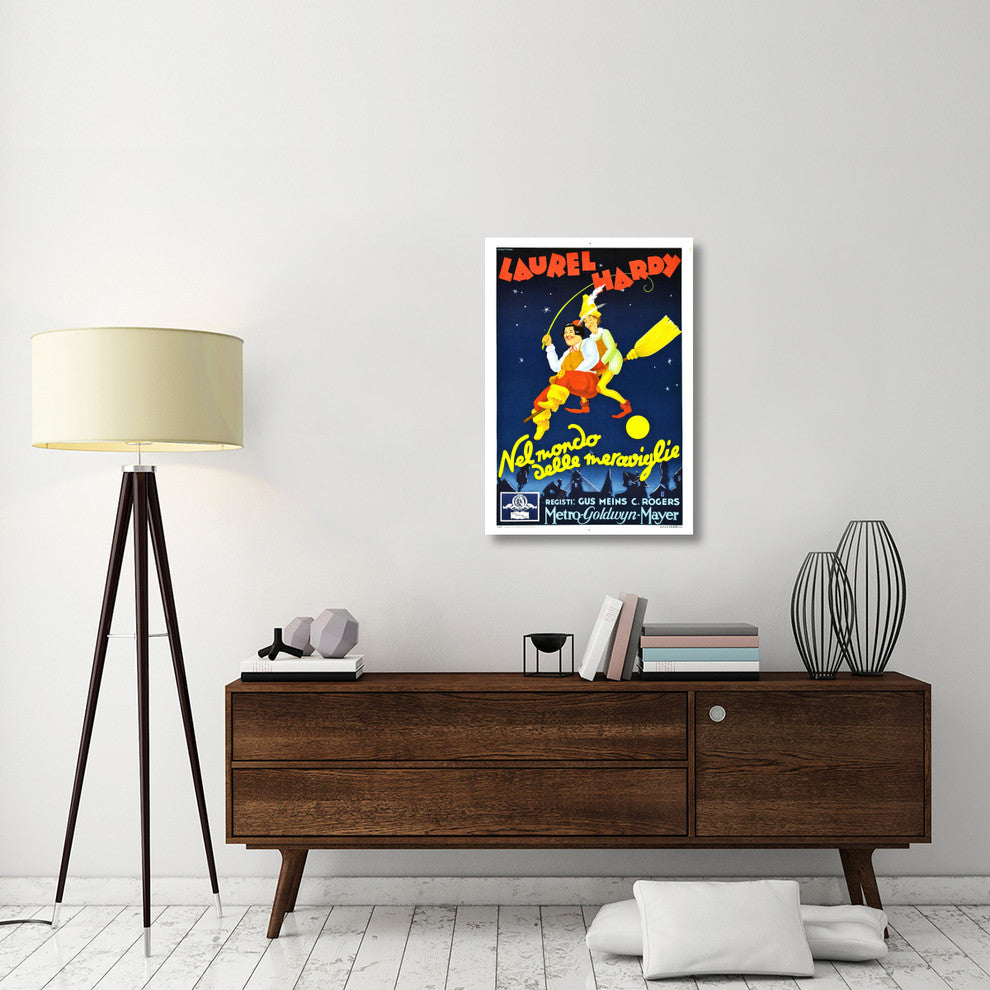 Laurel and Hardy, Italian, Babes In Toyland, 1934, 25x36