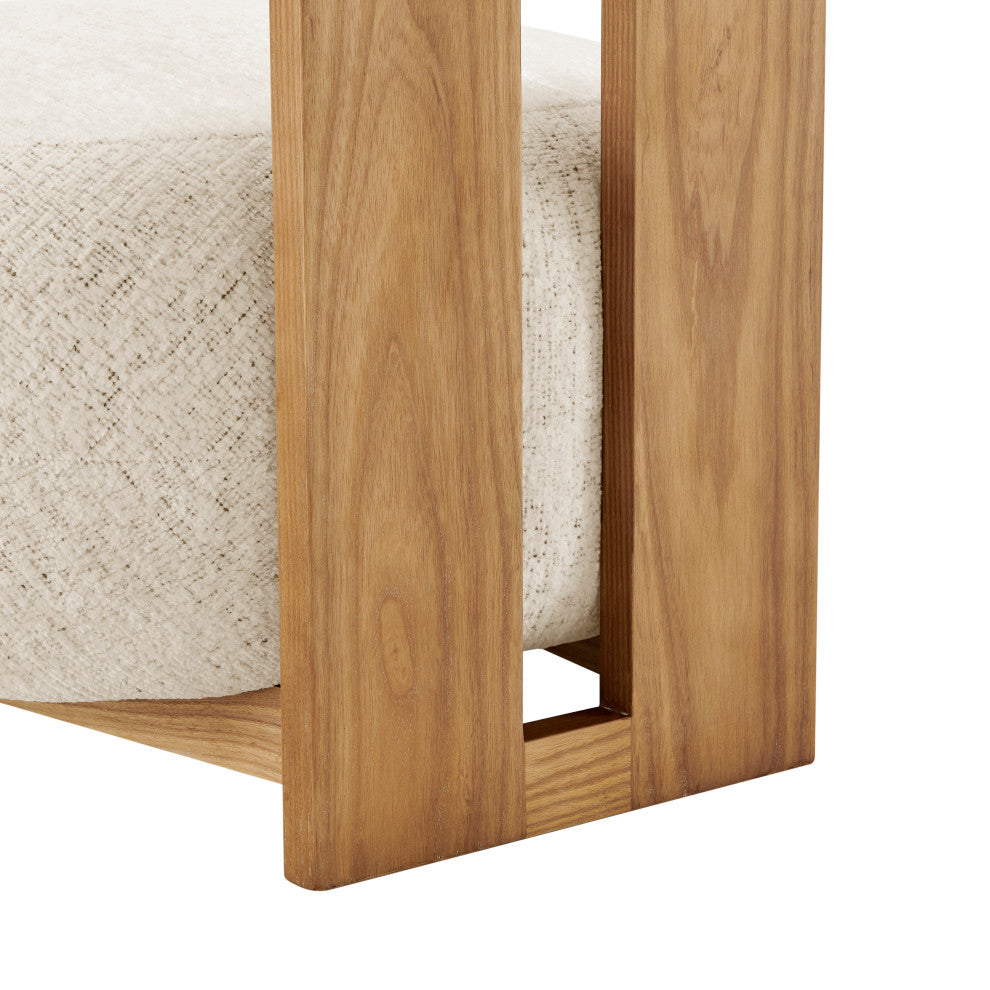 Pamela Fabric Accent Chair, Concord Cream