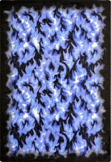 Kaleidoscope Rug, Inferno, 3'10"x5'4", Blue