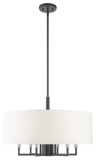 Scandinavian Gray Timeless, Transitional, Pendant Chandelier