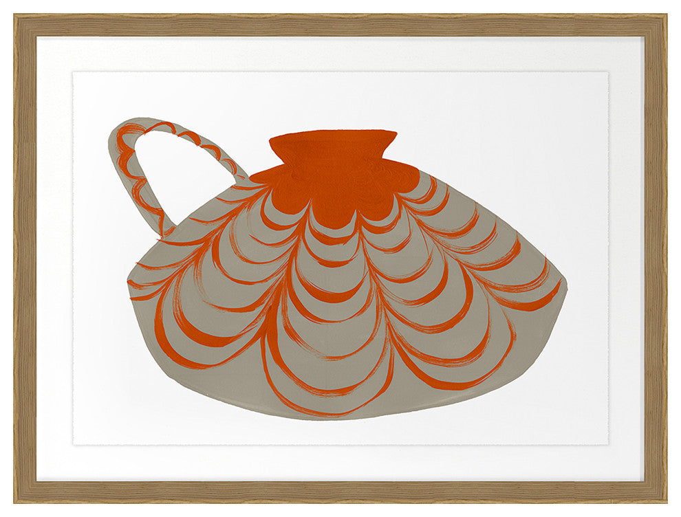 Vessel 2 Fine Art Print, Oak, 26"x34"