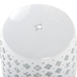 Safavieh Lacey Garden Stool, White