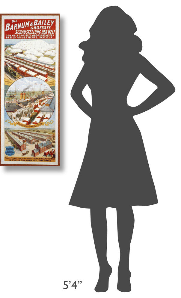 Barnum and Bailey Groesste Schaustellung Der Welt, 1900, 14x36
