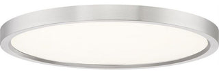 Outskirts LED Flush Mount, White Lustre