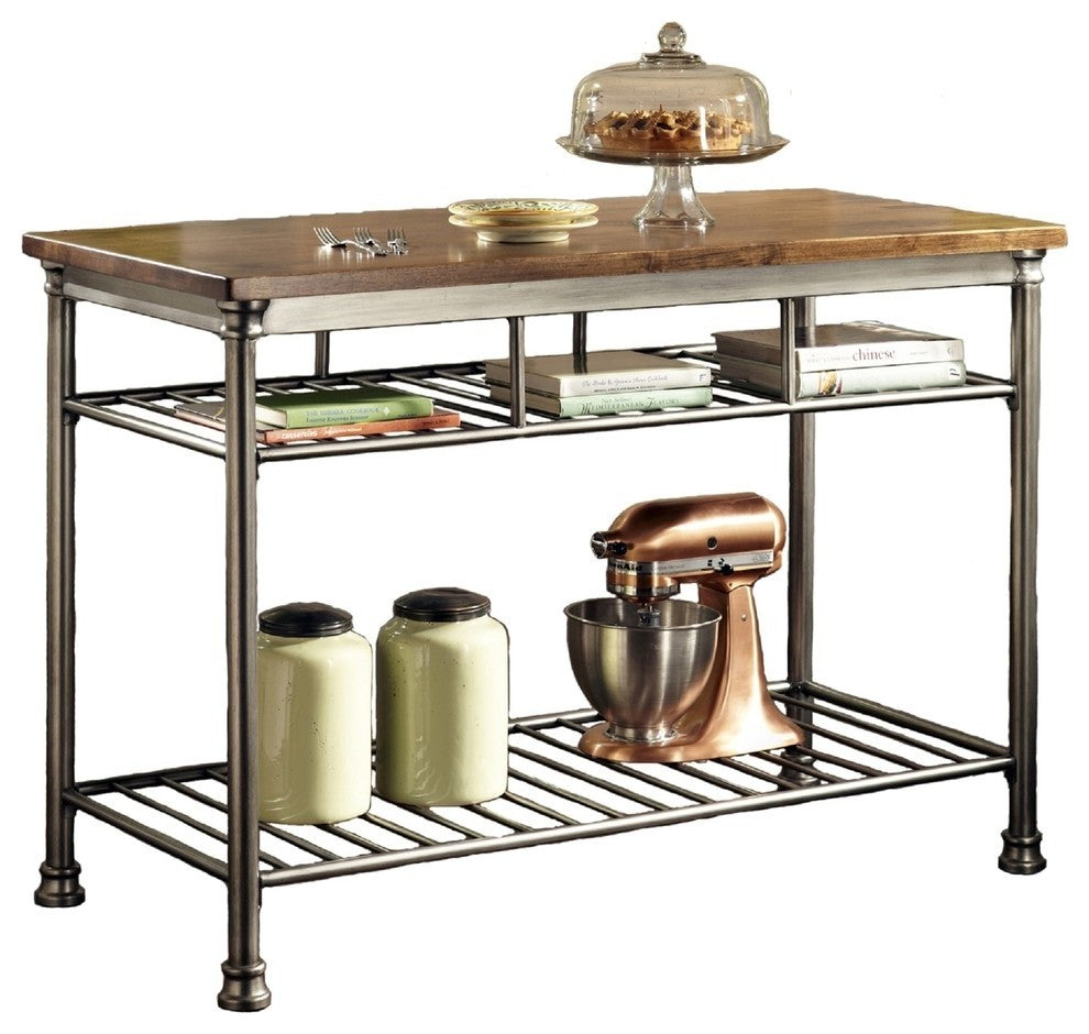 Homestyles Orleans Brown Kitchen Island
