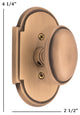Palladian Plate Passage Set - 2-3/8"
