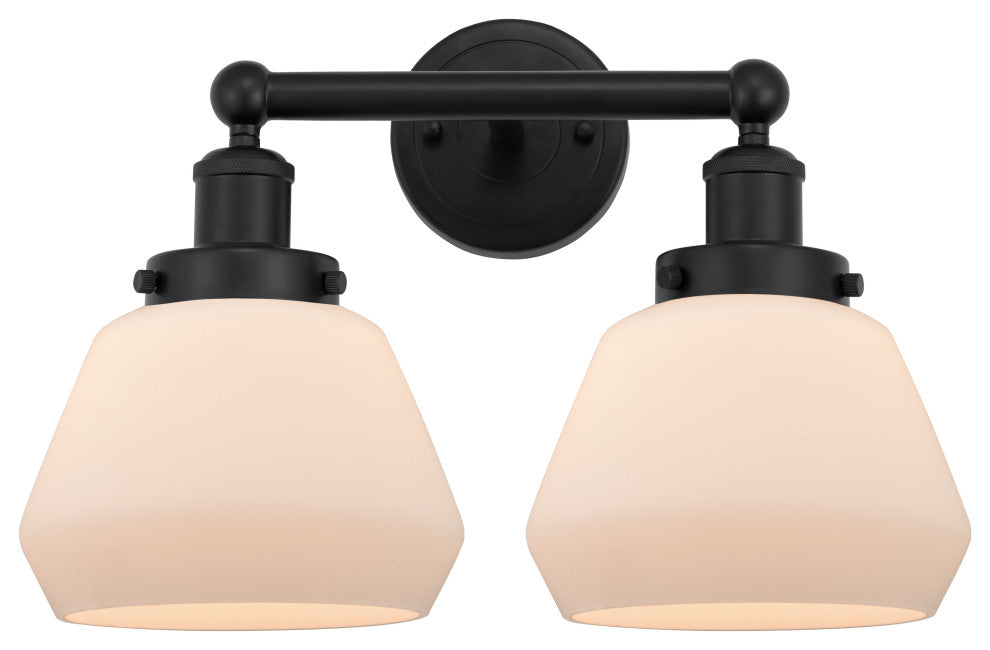 Fulton 2-Light 15.5" Bath Vanity-Light Matte Black
