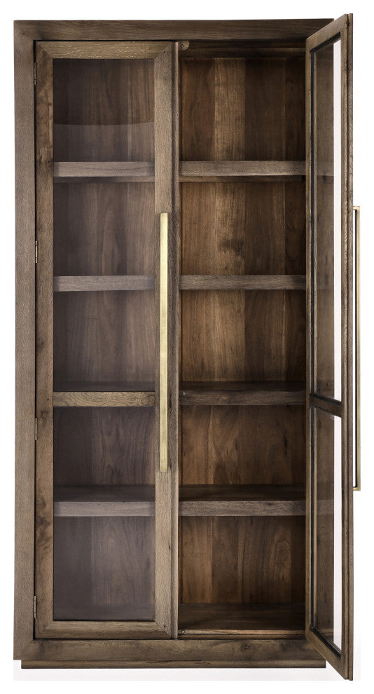 Bradley Tall Cabinet, Brown