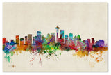 'Seattle, Washington' Canvas Art by Michael Tompsett