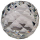 Faceted Crystal Ball, 6"