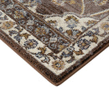 Jordan Bea Power-Loomed Polypropylene Area Rug, Brown, 6'7"x9'