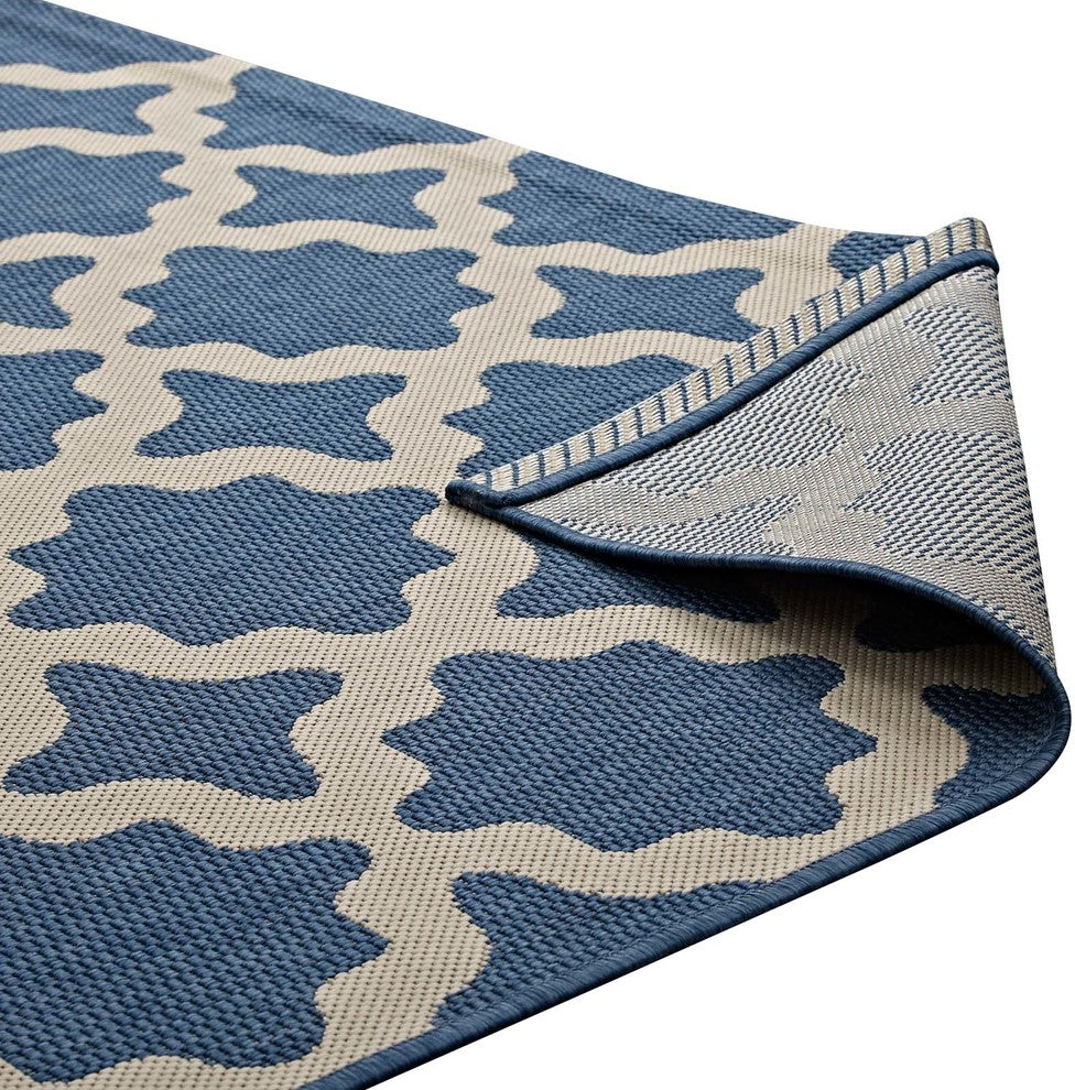 Cerelia Moroccan Trellis 8x10 Indoor and Outdoor Area Rug
