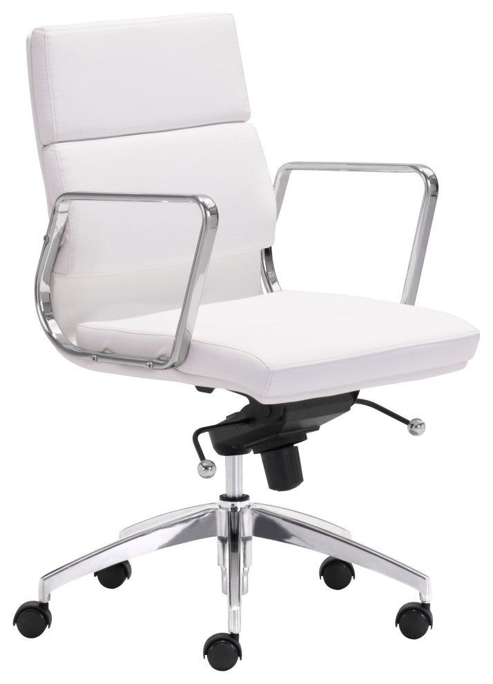 Engineer Low Back Office Chair White