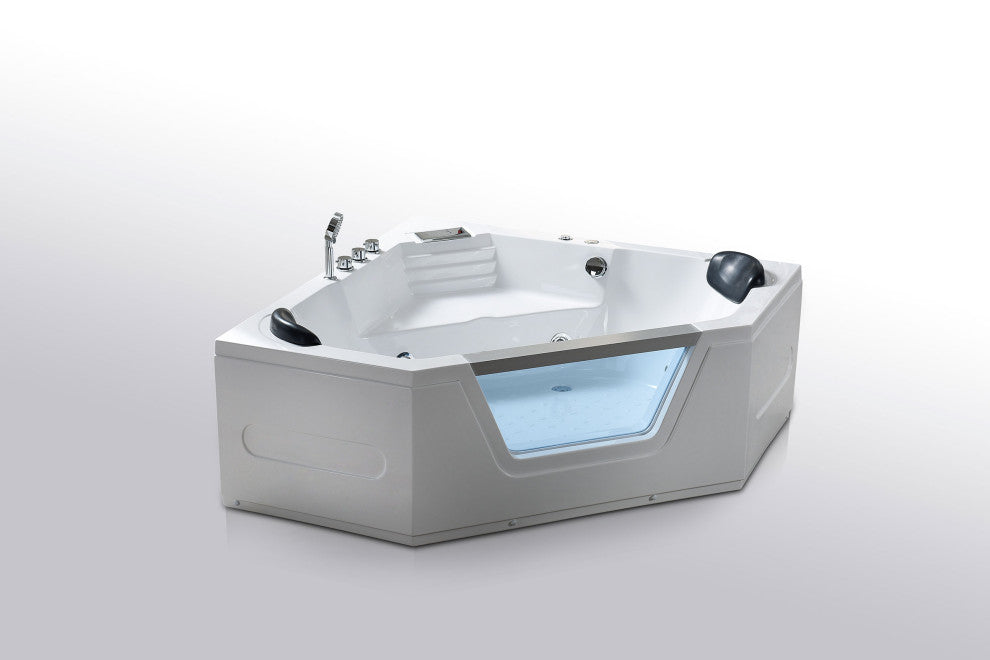 Whirlpool Bathtub 59" X 59" hot tub 10 water jets - Marbella