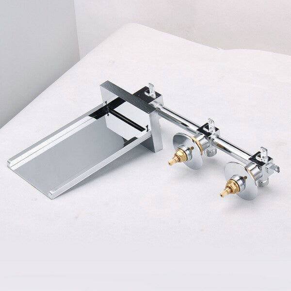 Rivera Wall Mount 3 Piece LED Faucet Set