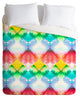 Deny Designs Deniz Ercelebi Crystal Rainbow Duvet Cover - Lightweight