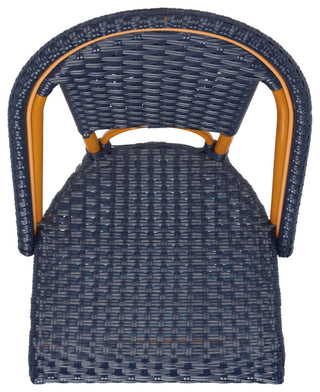 Safavieh California Bar Stool, Navy