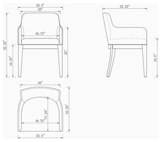 Manhattan Comfort Gansevoort Armchair
