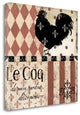 "Le Coq" By Jo Moulton, Giclee Print on Gallery Wrap Canvas, Ready to Hang