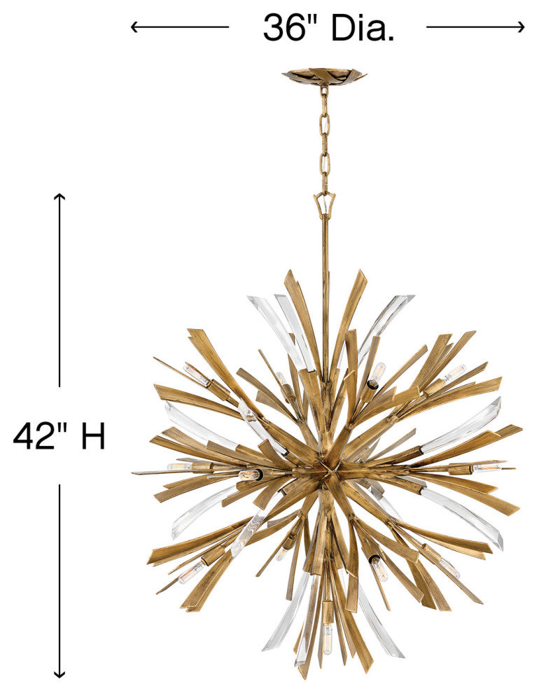 Fredrick Ramond Vida Large Orb, Burnished Gold