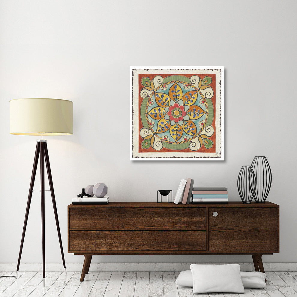 "Mediterranean Flair VIII" Digital Paper Print by Daphne Brissonnet, 38"x38"