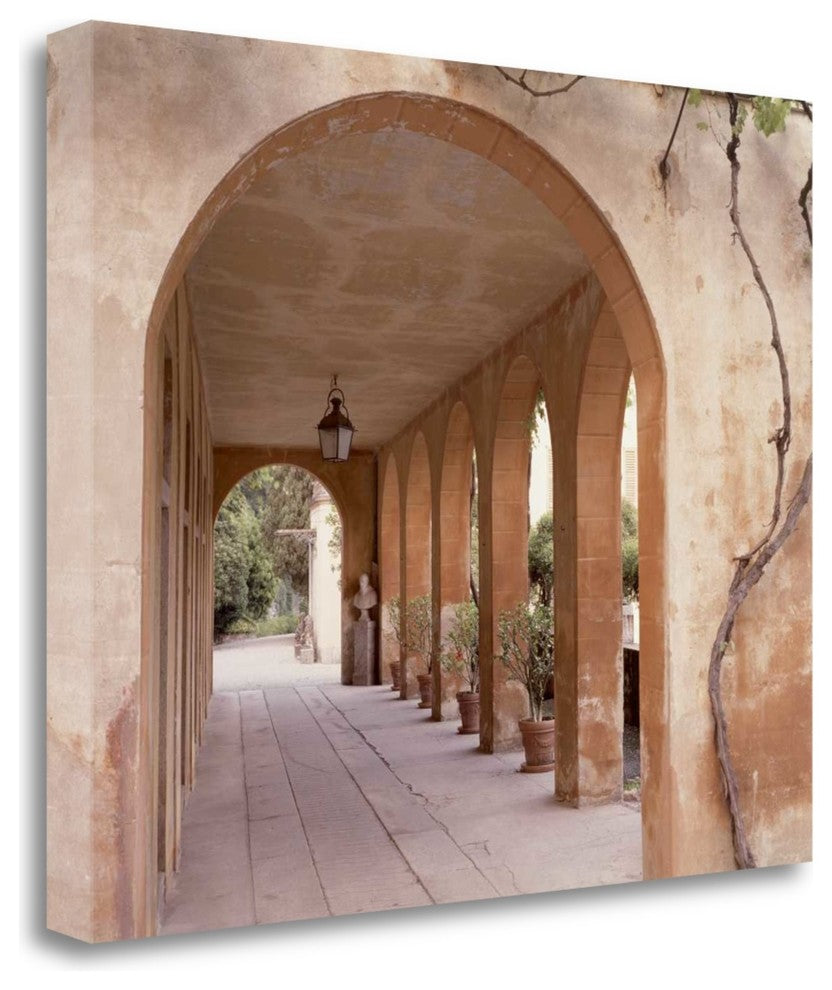 "Banc De Jardin - 4" By Alan Blaustein, Giclee Print on Gallery Wrap Canvas