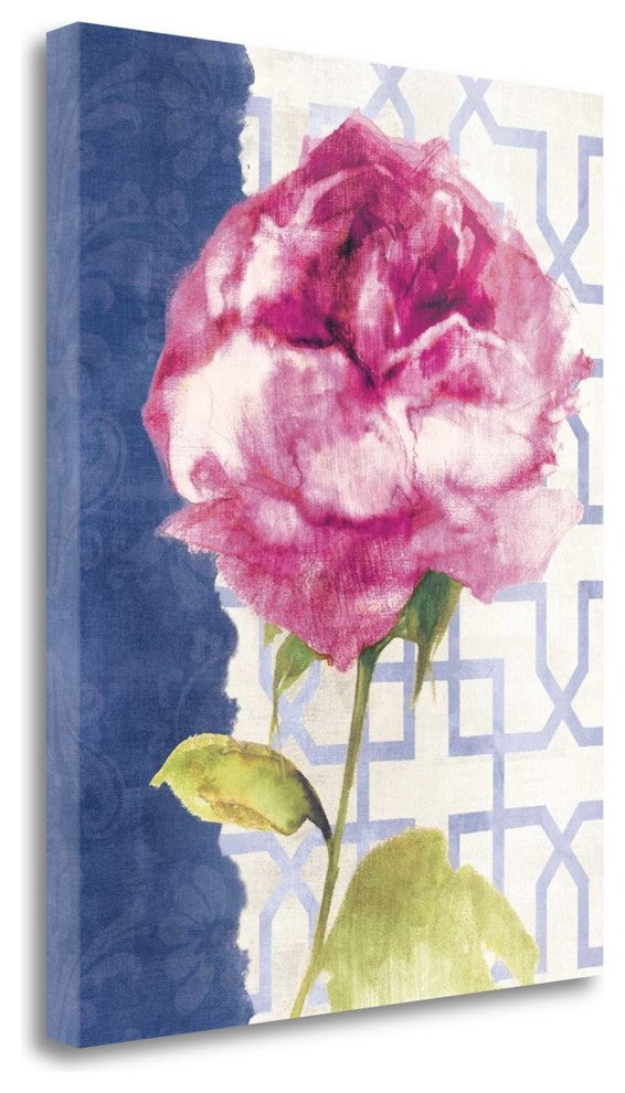 "Antique Floral On White II" By Wild Apple Portfolio, Gallery Wrap Canvas