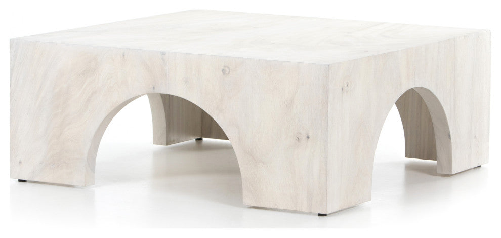 Fausto Coffee Table-Bleached Guanacaste
