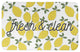 Fresh And Clean Lemons 34x21 Bath Mat