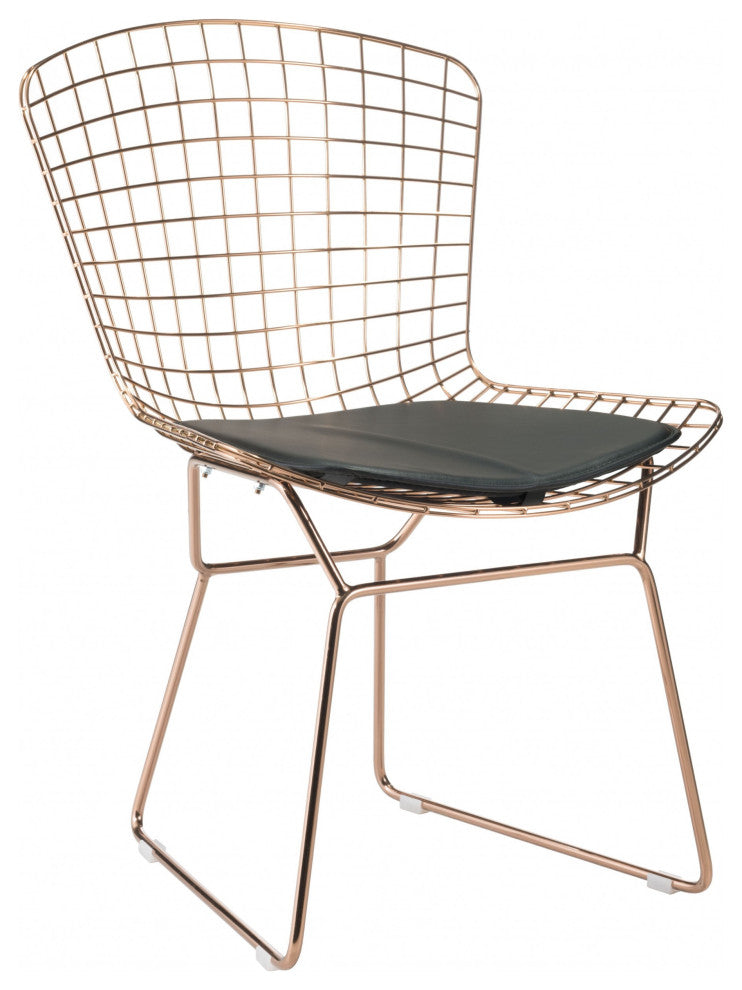 Wire Mesh Cushion Black