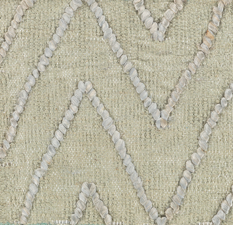 Surya Mateo MAE-1003 4'x6' Rug, Mint/Pale Blue